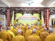 Nam Định: Lễ khai pháp khoá An cư kiết hạ tại Trúc Lâm Thiên Trường năm 2023