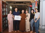 Hơn 74 tủ sách cùng hàng nghìn đầu sách Phật học được trao tặng đến các chùa và trường học