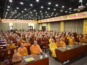 Hải Phòng: Trường hạ chùa Nam Hải tổ chức lễ Bông Hồng Cài Áo nhân mùa Vu lan Báo hiếu PL.2567