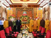 Thứ trưởng Bộ Nội vụ Vũ Chiến Thắng chúc mừng Trung ương Giáo hội Phật giáo Việt Nam nhân đại lễ Vu lan PL. 2567 – DL. 2023