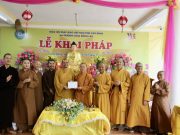 Chư Tôn đức phái đoàn thứ 5 của Ban Hoằng pháp và Ban Kinh tế Tài chánh TƯ thăm, cúng dường trường hạ tại tỉnh Bắc Giang, Lạng Sơn, Cao Bằng