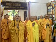 Bắc Giang: Trang nghiêm lễ cúng tạ ơn Phật Tổ sau 3 tháng an cư kiết tạ tại trường hạ chùa Hồng Phúc