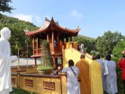 Nha Trang: Lễ khánh tạ công trình kiến trúc phiên bản Chùa Một Cột tại chùa Nghĩa Sơn (X. Phước Đồng)