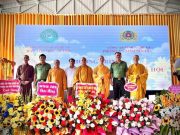 Nghệ An: Khám chữa bệnh về mắt, trao quà khuyến học và an sinh xã hội tại chùa An Thái
