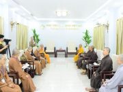 Đoàn Phật Học Viện Viên Quang ( Đài Loan) thăm, làm việc tại HV PGVN TP.HCM