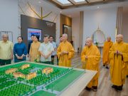 Chư Tôn Trưởng lão HĐCM tham quan Thư viện Trí Quảng