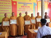 Long An: PG huyện Đức Huệ Tổng kết hoạt động Phật sự năm 2023