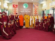 Tiền Giang: Pháp hội của Tăng thân dòng truyền thừa Drukpa tại chùa Vĩnh Tràng