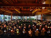 Hải Phòng: Lung linh Đêm hoa đăng mừng Phật thành đạo và tri ân cha mẹ tại khóa tu mùa đông lần VIII chùa Khánh Vân – Quảng Luận