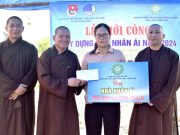 Ban Từ thiện Xã hội GHPGVN tỉnh Thừa Thiên Huế phối hợp khởi công xây dựng Nhà Nhân ái tặng hộ nghèo