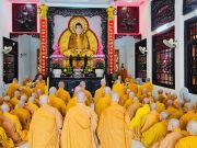 Chư Tăng Phật Giáo Huyện Bình Chánh Tác Pháp Tự Tứ , Kết Thúc Khóa An Cư Kiết Hạ Phật Lịch 2568