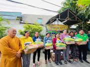 Phật giáo huyện Bình Chánh trao hơn 3900 phần quà cho người nghèo, neo đơn, tật nguyền – thể hiện tinh thần báo ân mùa Vu Lan báo hiếu PL.2568