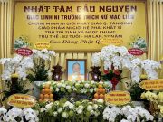 Lễ Đại tường NT Thích nữ Mạo Liên tại tịnh xá Ngọc Chung, Q. Tân BÌnh