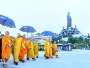 Đoàn lãnh đạo ICDV và GHPGVN thăm Trung tâm Văn hóa Phật giáo Sunworld – Tây Ninh