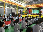 Hưng Yên: Lễ Khai giảng các lớp học Huynh trưởng Kiên – Trì – Định Gia đình Phật tử miền Bắc.