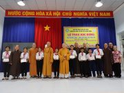 Khánh Hoà : Phân Ban PTDT TƯ trao học bổng cho học sinh dân tộc thiểu số tại huyện Khánh Vĩnh