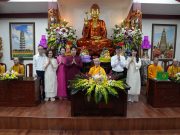 Hà Nội: Lễ hằng thuận cho 3 đôi bạn trẻ tại chùa Bằng