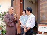 TPHCM: Giáo sư Shimizu Masaaki thăm chùa An Hòa