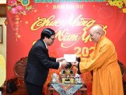 Hải Phòng: Ban Tôn giáo Chính phủ thăm chúc Tết Chư tôn đức Ban Trị sự GHPGVN thành phố