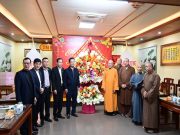 Hải Phòng: Lãnh đạo thành phố thăm và chúc Tết Ban trị sự nhân dịp tết cổ truyền Ất Tỵ