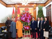 Hải Phòng: BTS GHPGVN thành phố thăm, chúc tết lãnh đạo Thành ủy và các cơ quan hữu quan