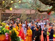 Hải Dương: Lễ giỗ Đệ Tam Tổ Trúc Lâm và lễ Mông Sơn thí thực tại Côn Sơn