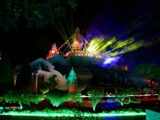 Đại lễ Truyền đăng cầu an tại Đại Bảo Tháp Tây Thiên với 3D Mapping