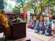 Hà Nội: Chư Tăng, Phật tử các Đạo tràng trở về chùa Bằng đỉnh lễ HT.Thích Bảo Nghiêm trong ngày “Mùng 3 tết thầy”