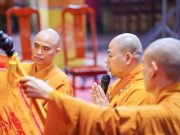 Cung an chức sự Đại giới đàn Phật giáo Hà Nội 2025