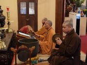 Cúng Phật, cúng Tổ, cầu nguyện cho Đại giới đàn Hà Nội thành tựu viên mãn