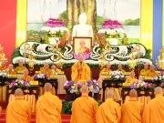 GHPGVN tỉnh Long An khai mạc Đại giới đàn Đạt Pháp