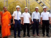 An Giang: Khởi công trùng tu chánh điện chùa Xvayton