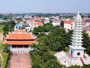 Chùa Báo Ân (Gia Lâm, Hà Nội) – ngôi chùa cổ bên dòng sông Thiên Đức