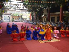 Hà Nội: Trang nghiêm Lễ giỗ Quốc Tổ Hùng Vương 10/3 tại chùa Bằng