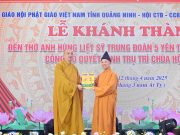 Quảng Ninh: Lễ đón nhận bằng xếp hạng Di tích lịch sử “ Khu lưu niệm Trung đoàn 5 Yên Tử”, khánh thành Đền thờ các AHLS và Bổ nhiệm trụ trì chùa Hộ Quốc