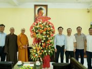 Quảng Bình: Lãnh đạo tỉnh chúc mừng Phật đản đến BTS Phật giáo tại chùa Đại Giác