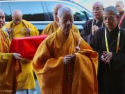 Cung thỉnh Xá lợi Trái tim Bồ tát Thích Quảng Đức từ Ngân hàng Nhà nước về Việt Nam Quốc Tự