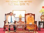 Ban Thường trực Ủy ban MTTQ Việt Nam TPHCM gặp gỡ các vị chức sắc Phật giáo nhân Đại lễ Phật đản