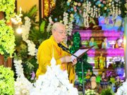 Phát biểu của lãnh đạo Giáo hội PGVN HT. Thích Thanh Nhiễu tại lễ Bế mạc chiêm bái xá lợi Đức Phật