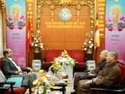 Hà Nội: Tham tán Đại sứ quán Sri Lanka chào từ biệt GHPGVN