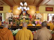 Lễ chung thất cố trưởng lão Thích Thiện Lạc – nguyên trưởng BTS Phật giáo huyện Bình Chánh