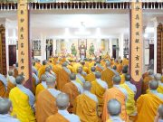 Hà Nội: Đại diện 18 trường hạ đỉnh lễ Giác linh Đức Đệ tam Pháp chủ GHPGVN tại Tổ đình Viên Minh