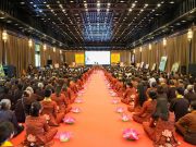 Hà Nam: Đông đảo Phật tử vân tập về chùa Tam Chúc tham dự khoá thực tập thuyết giảng với chủ đề “Nương cửa Phật – Đời an vui”