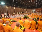 Ấm áp tình pháp lữ trong đêm thiền trà tổng kết của Lớp đào tạo Giảng sư khóa II khu vực phía Bắc