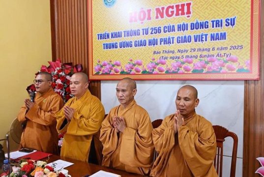 Lào Cai: Hội Nghị Triển Khai Thông Tư 256 Của Hội Đồng Trị Sự Trung ương GHPGVN