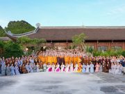 Ngày thứ hai khóa thực tập giảng sinh khu vực phía Bắc: Hương chính pháp lan tỏa giữa đất trời Tam Chúc