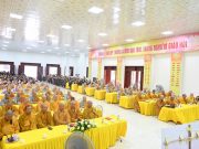 Hải Phòng: Trường hạ chùa Linh Sơn khai giảng vô thượng pháp bảo khóa an cư kiết hạ PL. 2569