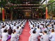 Đông đảo Phật tử Đạo tràng Pháp Hoa miền Bắc trở về chùa Bằng tham dự Ngày Tu An Lạc & Lễ Giỗ Tổ