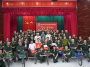 Bắc Ninh: CLB Cựu Chiến Binh Phật tử Quán Sứ thăm, tặng quà các thương bệnh binh Trung tâm Điều dưỡng thương binh Thuận Thành