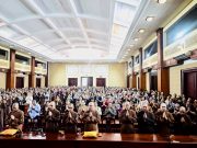 Ban Trị sự GHPGVN Tp. Hải Phòng cùng chư Tăng Ni trường hạ chùa Nam Hải và Phật tử tuỳ hỷ cúng dàng các Hạ trường